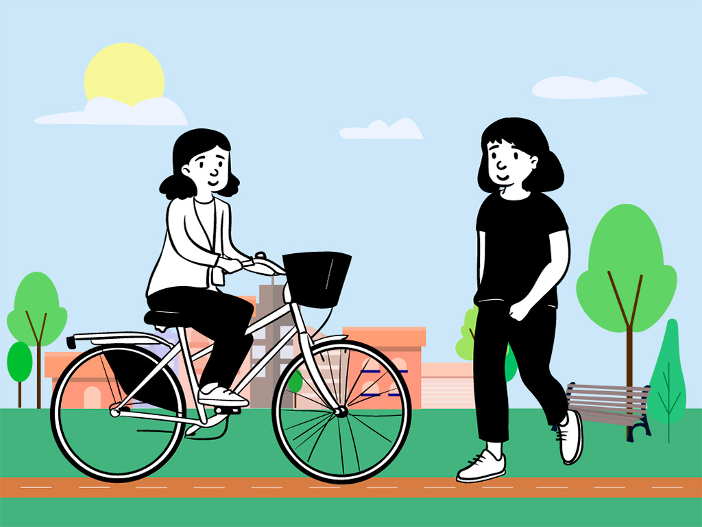 A la Pobla, moure’s en bici o a peu és de 10: consulta els itineraris de mobilitat sostenible