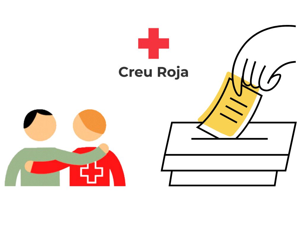 Creu Roja col·laborarà en les eleccions del 23 J