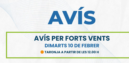 ?? AVISO POR FUERTES VIENTOS 