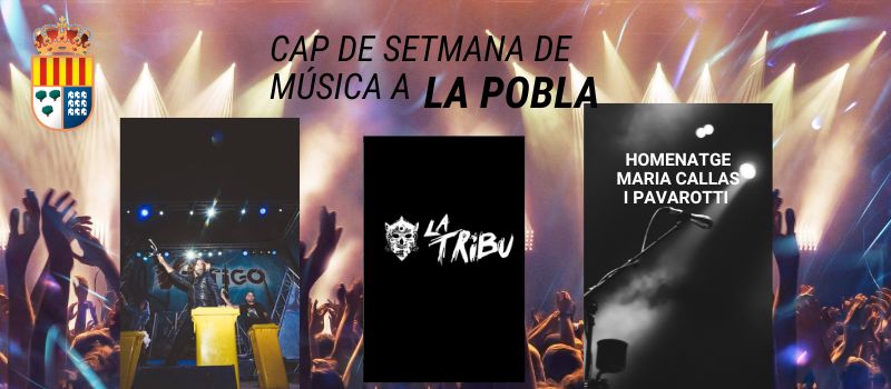Cap de setmana de música a La Pobla 