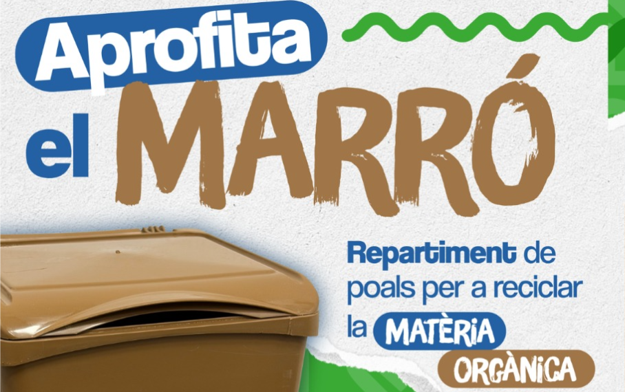 Campanya de repartiment contenidors marrons per a casa