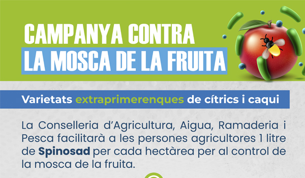  Campaña contra la mosca de la fruta