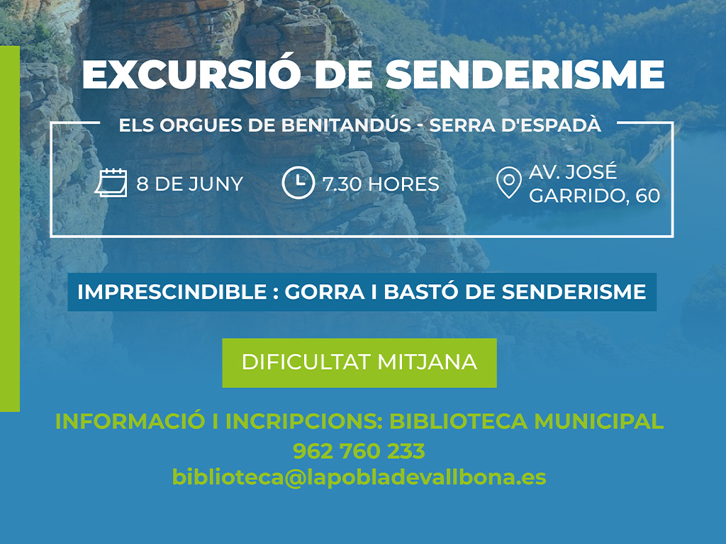 EXCURSIÓ SENDERISME - Serra d'Espadà