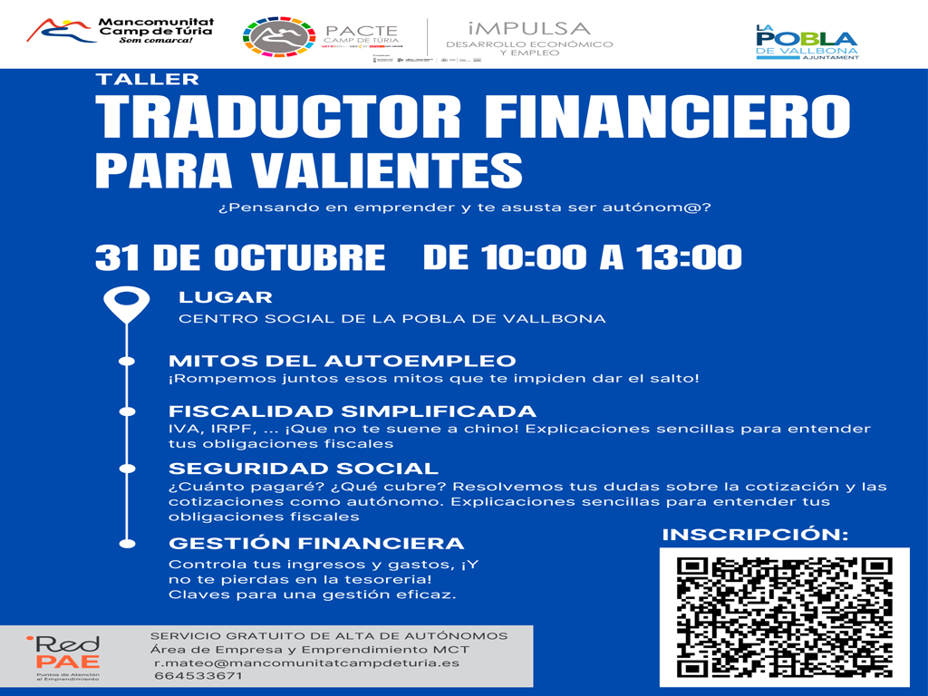 Taller traductor financiero para valientes