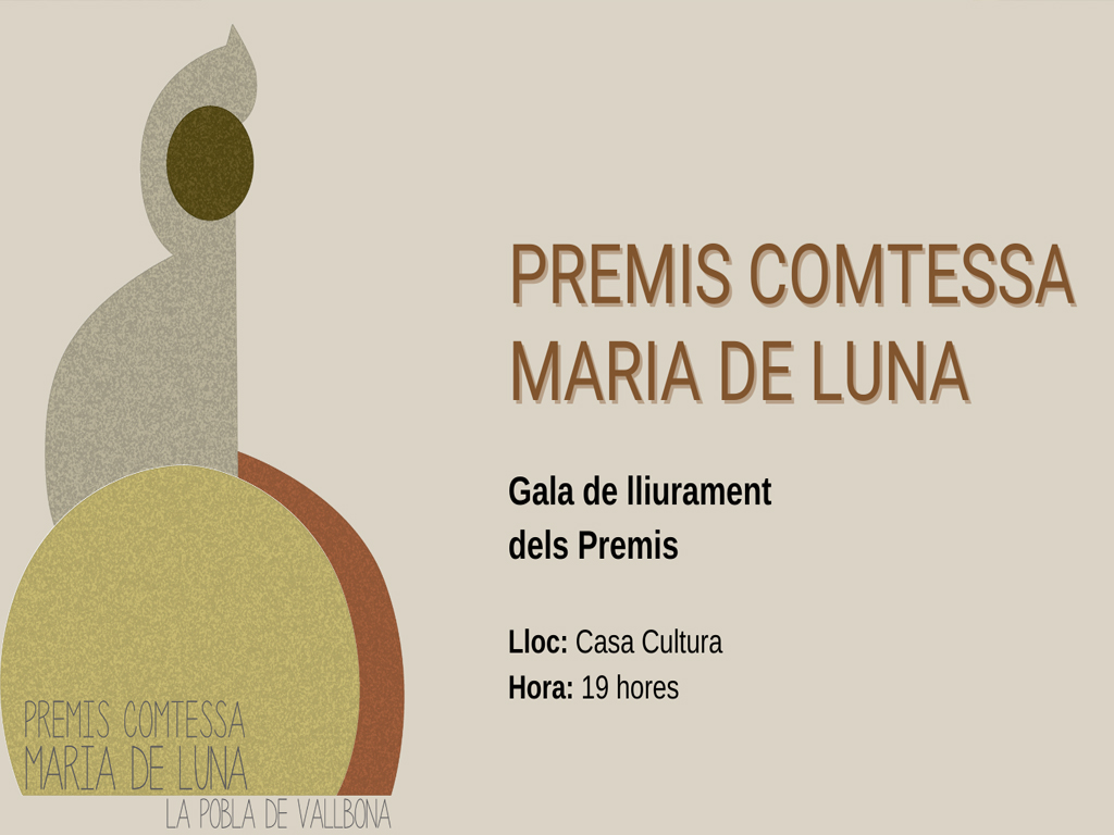 Gala Premis Comtessa Maria de Luna